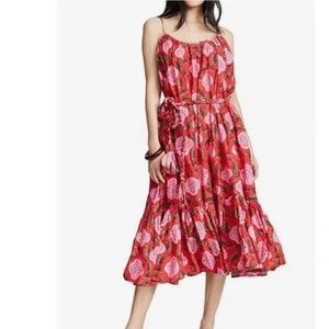 Rhode Resort Lea Dress - Pink / Red Floral, Size M